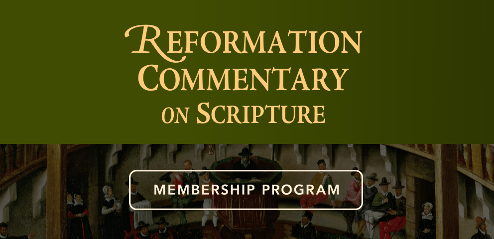 Study Scripture Through the Eyes of the Reformers, One Volume at a Time 