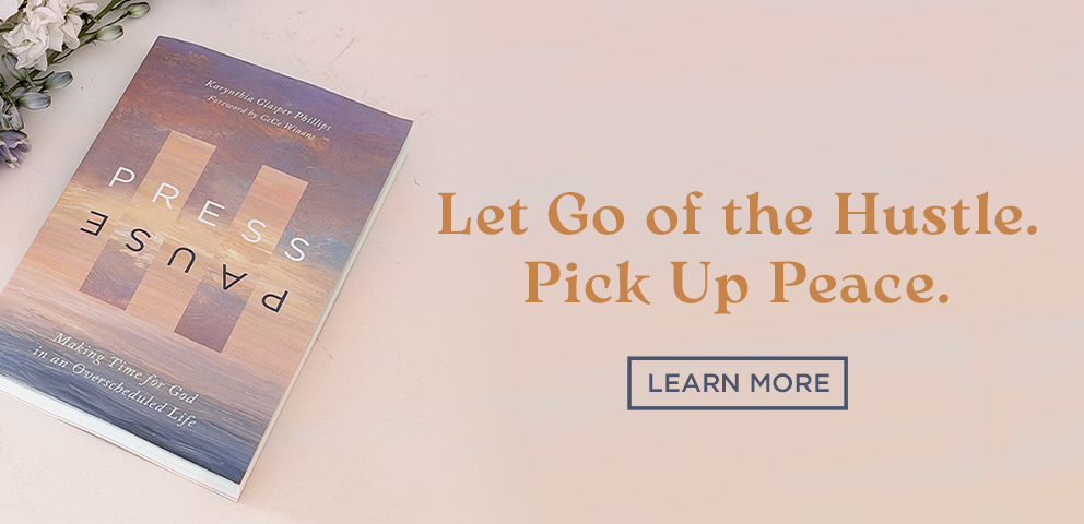 Let Go of the Hustle. Pick Up Peace.